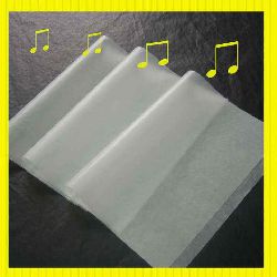 White Glassine Paper